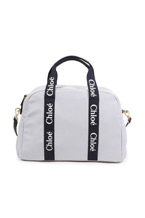 Navy blue striped changing bag CHLOE' KIDS | C20581859